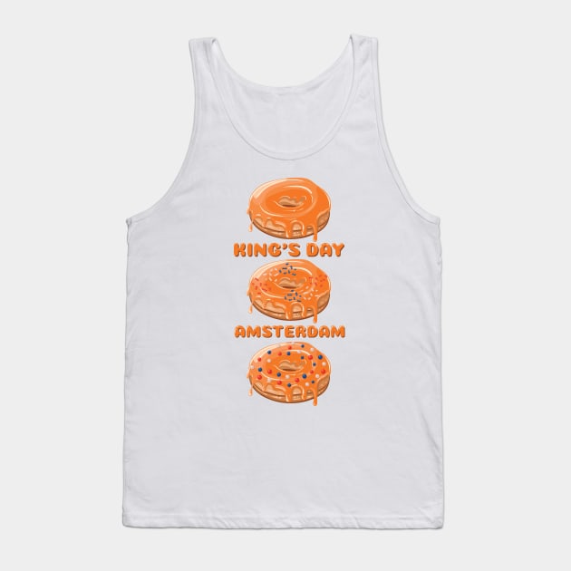 Kings day amsterdam Tank Top by Catdog